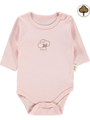 Civil Baby Bebek Organik Çıtçıtlı Badi 0-18 Ay Pembe