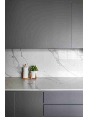 Baskı Madeni Yapışkanlı Mat Folyo Antrasit Gri 60 x 100 cm Esnek ve Kolay Uygulama Özellikli