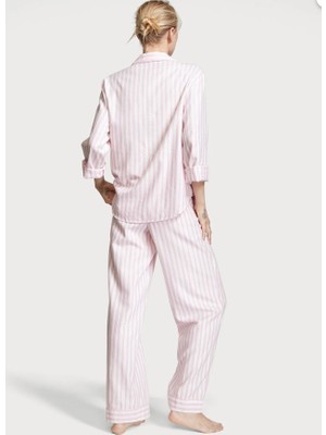 Victoria's Secret Flanel Uzun Pijama Takımı