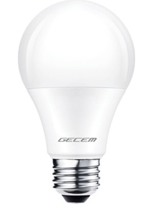 Gecem Led Ampul 9W %85 Enerji Tasarruf Beyaz Işık