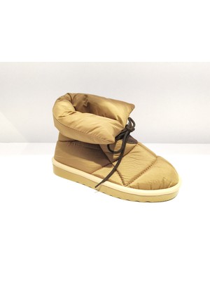 Cudo Kauçuk Taban Su Geçirmez Kadın Kar Botu