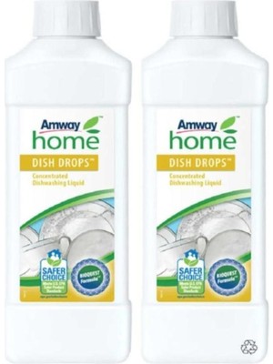 Amway Home Amway Dish Drops Konsantre Sıvı Bulaşık Deterjanı 1 Lt 2 Adet