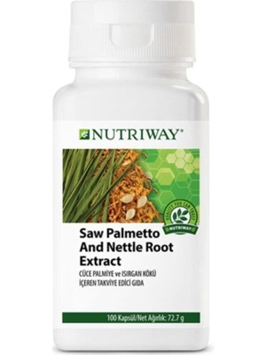 Nutriway Amway Saw Palmetto With Nettle Root Extract Nutrıway™(100 Kapsül)