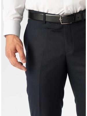 Süvari Normal Bel Normal Paça Slim Fit Lacivert Erkek Pantolon PN1014400284