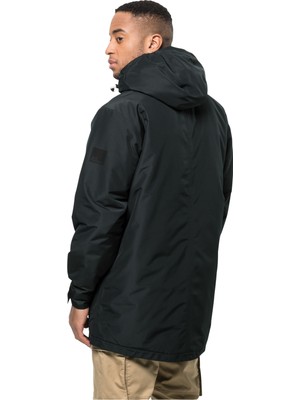 Jack Wolfskin Siyah Erkek Mont 1115471-6000 Wınterlager Parka M