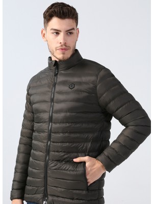 Hammer Jack Haki Erkek Düz Şişme Mont 602 T03-ESVEN Erkek Sısme Mont