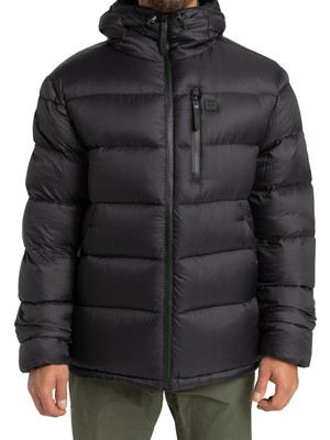 Billabong Siyah Erkek Kapüşonlu Ceket F1JK33 Broadpeak Down
