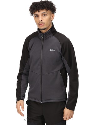 Regatta Gri Erkek Zip Ceket RMA519 Highton Wnt Fzııı Zip Ceket