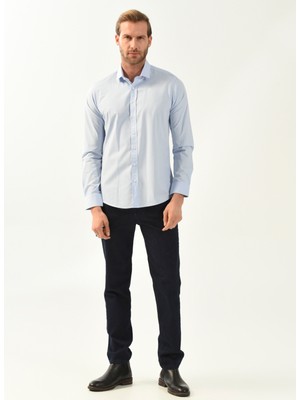 Süvari Normal Bel Normal Paça Regular Fit Lacivert Erkek Pantolon PN2016600119