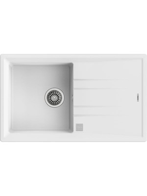 Teka Stone 50 B-Tg Tek Hazneli Beyaz Tegranite Eviye