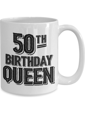 Bexdore Komik 50 Yaş Doğum Günü Hediye Kupa - Kişiye Özel Bardak