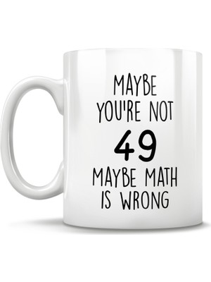 Bexdore 49. Doğum Günü Hediyesi, Komik 49. Yaş Için Hediye Kupa