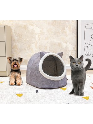 Alas Keçe Kedi ve Köpek Evi Yatağı