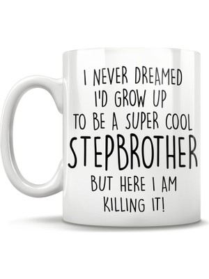 Bexdore Komik Üvey Erkek Kardeş Hediye, Üvey Birader Kupa Bardak