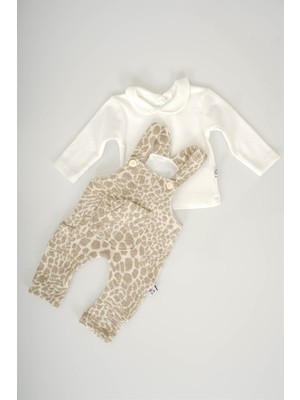Miniko Kids Unisex 2li Badili Salopet Triko Tulum