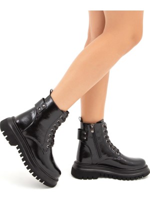 Tamer Tanca Kadın Deri Casual Bot 936 2796 Bn Bot SK22/23