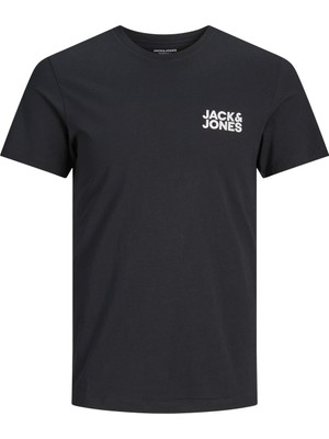 Jack & Jones Logolu Bisiklet Yaka Tisört- 12158505