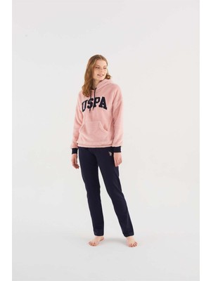 U.S. POLO Assn. Kadın Pembe Pijama Takımı 16808