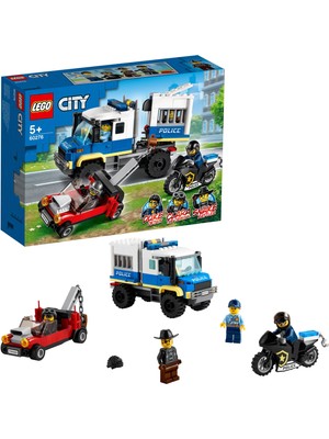 LEGO City Mahkum Nakliye Aracı 60276 - Çocuklar için Oyuncak Yapım Seti (244 Parça)