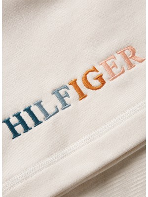 Tommy Hilfiger Bej Erkek Sweat Şort MW0MW25544AF4