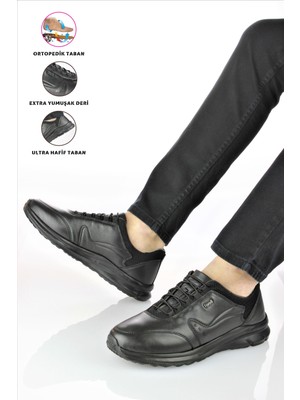 Forelli Erkek Hakiki Deri Günlük Spor Tarz Ortopedik Ayakkabı FE23/MA47906
