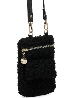 Nine West Curly 2pr Siyah Kadın Telefon Çantası