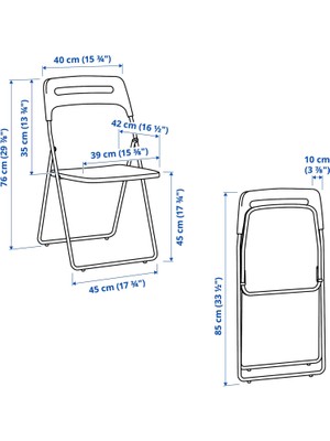 IKEA Nısse Katlanır Sandalye