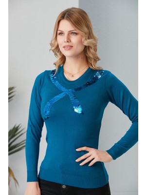 Jerusalema Kadın Triko Kazak