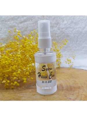 Hayaller Dükkanı 20 Adet Kolonya Şişesi Sprey Şişe Lik Sade Model