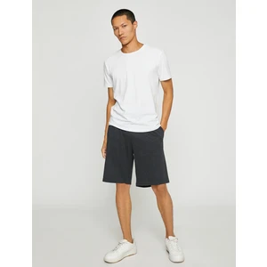 Basic Şort Beli Bağcıklı Slim Fit Cep Detaylı