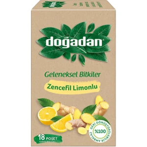 Zencefil Limonlu Bitki Çayı 18'li