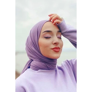 Moda Mevsimi Penye Şal Leylak