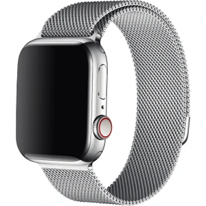Apple Watch Metal Hasır Kordon 1 2 3 4 5 6 7 Se 42-44-45 mm -Tam Uyumlu Kordon