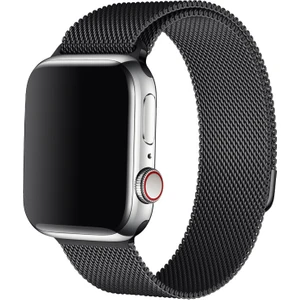 Apple Watch Metal Hasır Kordon 1 2 3 4 5 6 7 Se 42-44-45 mm -Tam Uyumlu Kordon