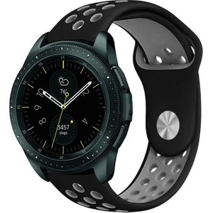 Samsung Galaxy Watch Active 2 (40-44 mm )Galaxy Watch 3 (41 Mm) 20 mm Delikli Spor  Silikon Kordon