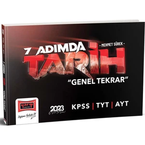 Yargı Yayınevi KPSS 2023 7 Adımda Tarih Genel Tekrar