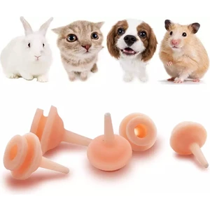 Shenzhen Technology Evcil Hayvan Mini Silikon Meme Yavru Kedi Köpek Hamster Emzik Biberon 1 adet