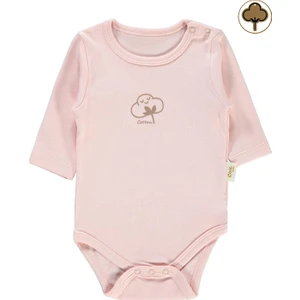 Civil Baby Bebek Organik Çıtçıtlı Badi 0-18 Ay Pembe