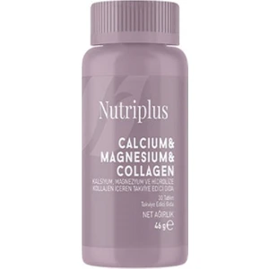 Nutrıplus Calcıum & Magnesıum & Collagen 30 Tablet