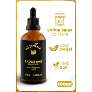 %100 Saf Badem Yağı 100Ml