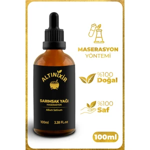 %100 Saf Sarımsak Yağı 100Ml