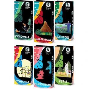 Bongardi Coffee Kapsül Kahve 60 Adet Nespresso Uyumlu Honduras Etiyopya Peru Colombia Guatemala Santos