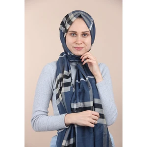 Laci-Krem  Burberry Ekose Şal