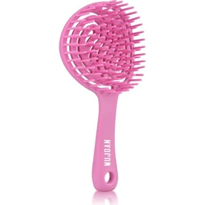 Yuvarlak Vegan Saç Açma Tarak Pembe