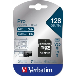 128GB Pro U3 Micro SDXC CLASS 10 UHS-I Hafıza Kartı (90MB/sn. - 45MB/sn.)