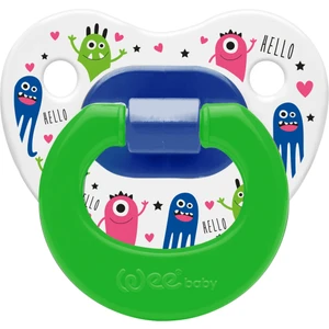 Wee Baby Desenli Damaklı Emzik No:1 - Yeşil