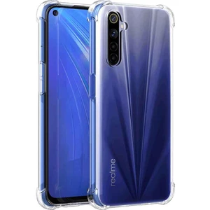 Realme 5i Shock Absorbing Darbe Emicili Şeffaf Silikon Kılıf