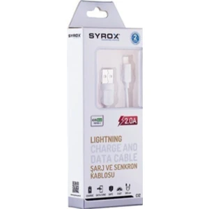 C12 Apple iPhone USB Şarj ve Data Kablosu 2.0A