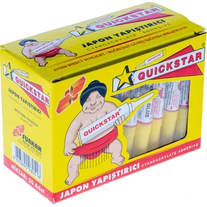 Quickstar Japon Yapıştırıcı-1.5gr "50 Adet"