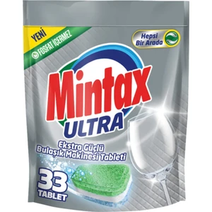 Ultra Bulaşık Makinesi Tableti 33 Adet